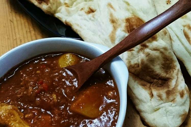 ナンやパンに合うトマトチキンカレー レシピ 作り方 By ぺーmama クックパッド