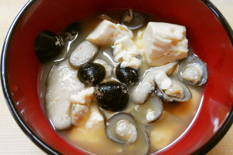 簡単 朝食しじみと椎茸 豆腐のお味噌汁 レシピ 作り方 By 331ミミイ クックパッド