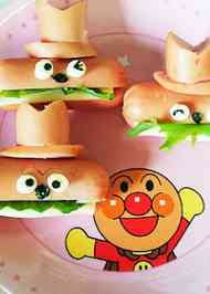 みんなが作ってる キャラ弁 ハンバーガーキッドのレシピ クックパッド 簡単おいしいみんなのレシピが358万品