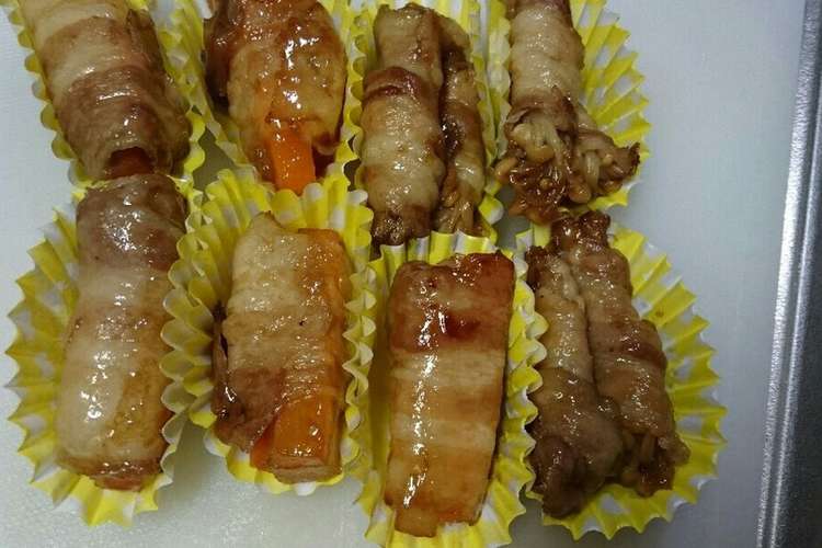 お弁当おかずｽﾄｯｸ 肉巻き野菜 レシピ 作り方 By Mi Shi クックパッド 簡単おいしいみんなのレシピが366万品