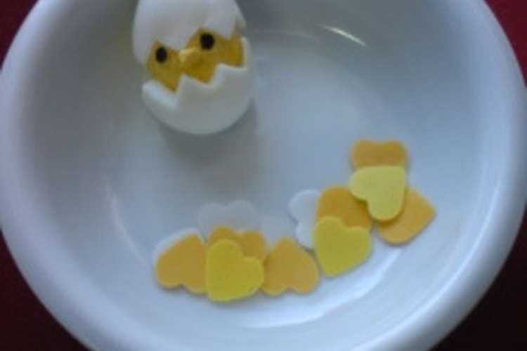 うずらの卵でひよこさん レシピ 作り方 By まめ汰 クックパッド