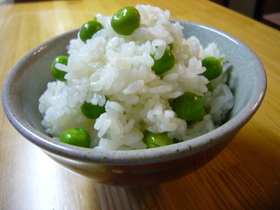 ザ・グリーンピースごはん~基本レシピ