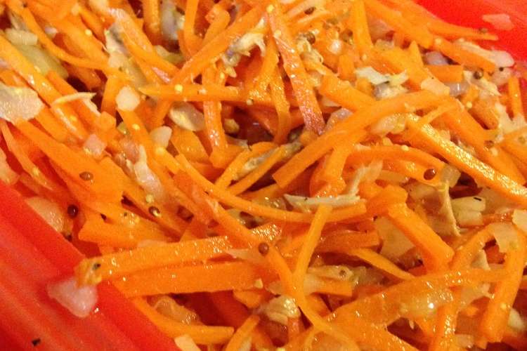 ツナ入りキャロットラペ きのう何食べた レシピ 作り方 By ごま団子の嫁 クックパッド 簡単おいしいみんなのレシピが376万品