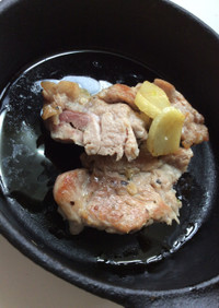 豚ヒレ肉のオイルマリネ焼き