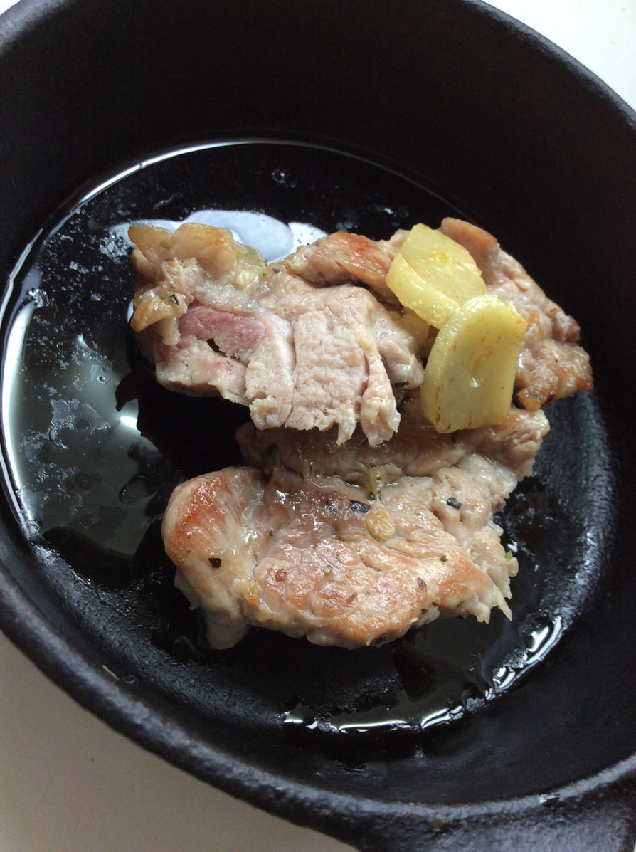 豚ヒレ肉のオイルマリネ焼きの画像