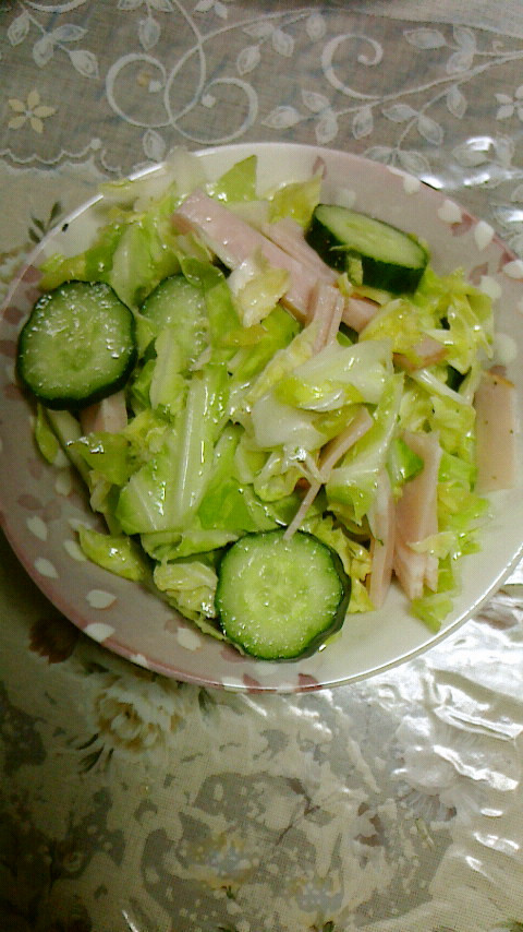 栄養オイルのキャベツサラダ☆の画像