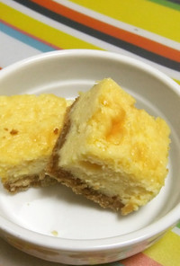 塩レモンのベイクドチーズケーキ