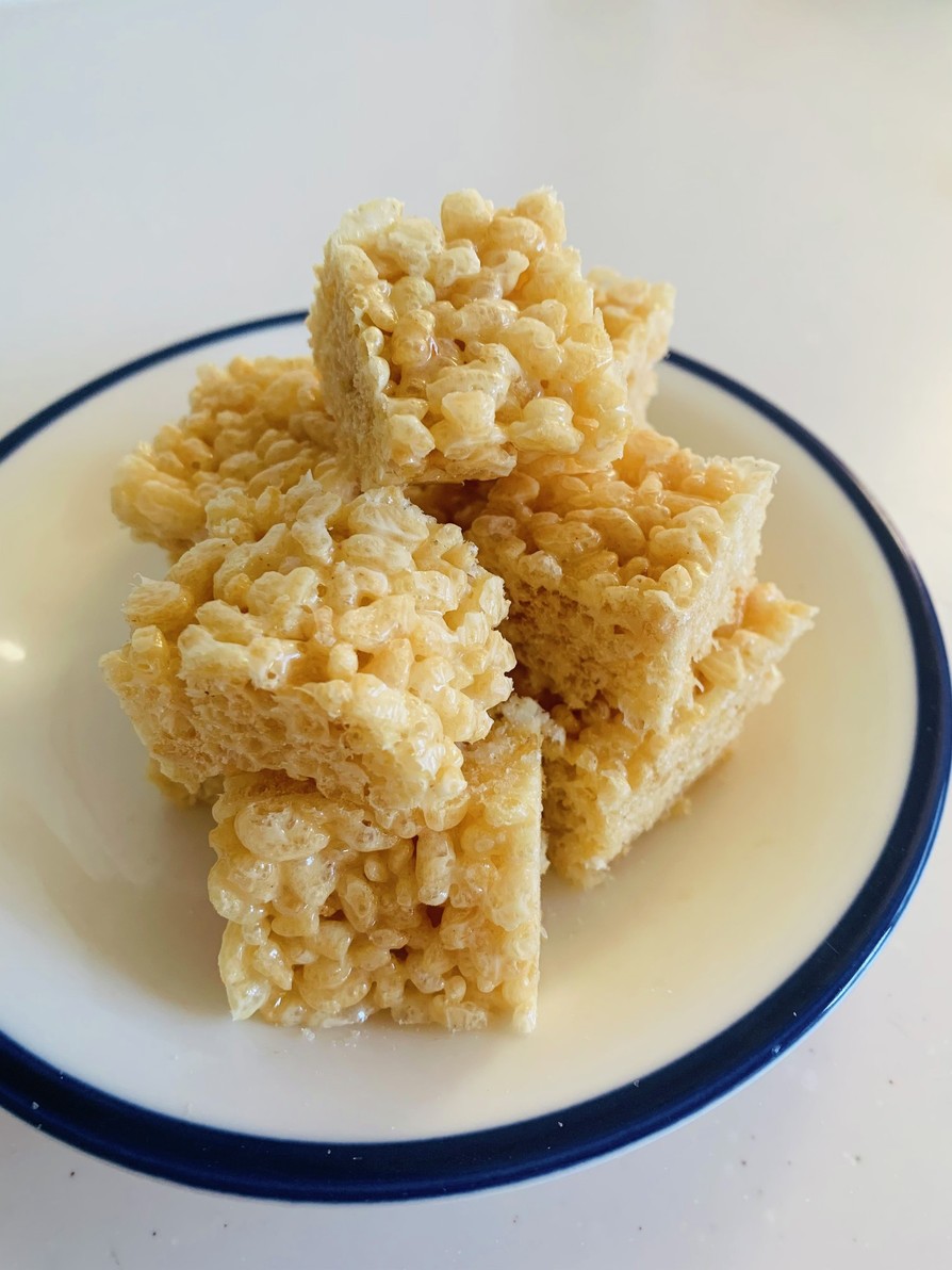 ピーナッツバタープレッツェルライスクリスピートリートのレシピ