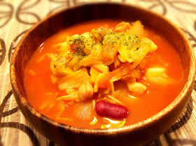 ミネストローネ お腹いっぱい ダイエット