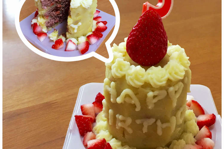 ワンコ用お肉ケーキ レシピ 作り方 By Nogu Suni クックパッド 簡単おいしいみんなのレシピが355万品