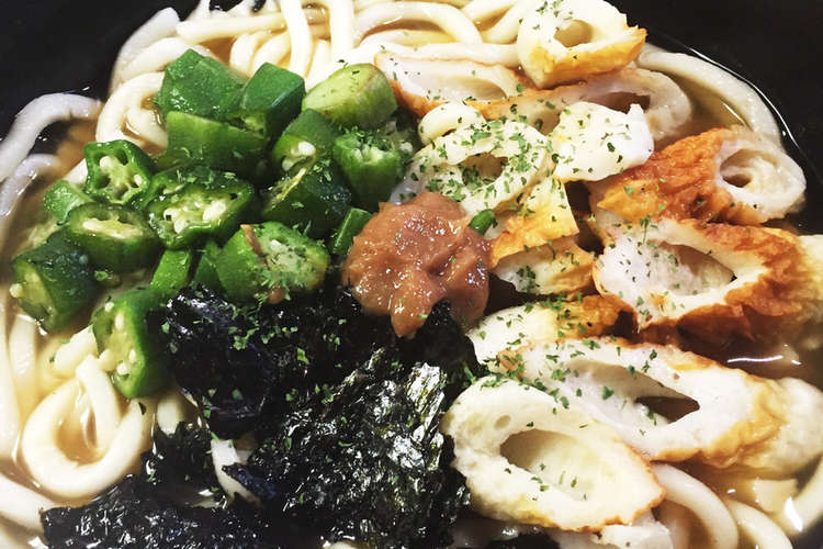 簡単 時短 あるもので梅わさ冷やしうどん レシピ 作り方 By Ayako06 クックパッド