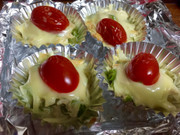 お弁当に☆玉ねぎとツナ缶のチーズ焼きの写真