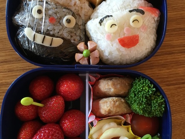 てんどんまん かまめしどん キャラ弁 レシピ 作り方 By 燕lover クックパッド