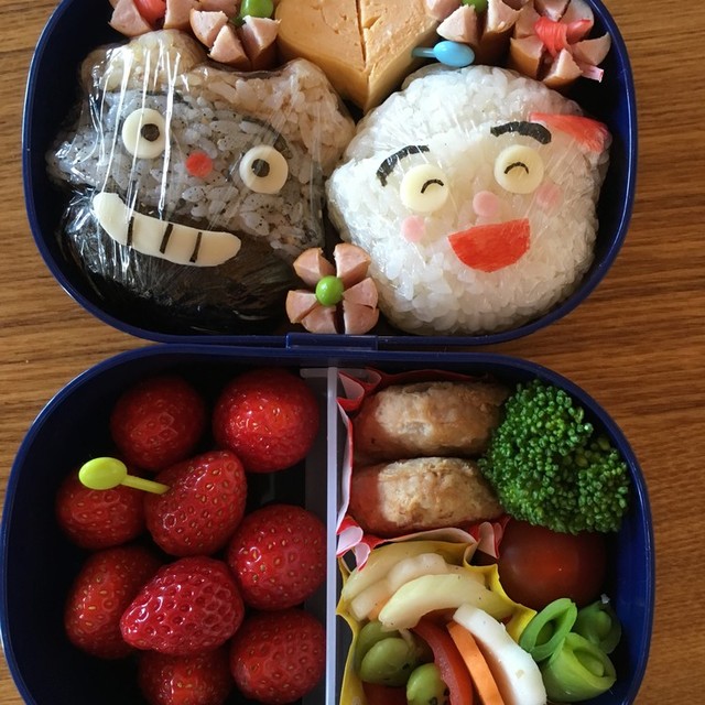 てんどんまん かまめしどん キャラ弁 レシピ 作り方 By 燕lover クックパッド