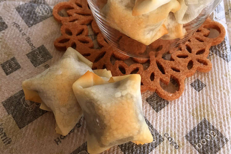 餃子の皮orしゅうまいの皮で 簡単おやつ レシピ 作り方 By さぉぽんぽん クックパッド 簡単おいしいみんなのレシピが352万品
