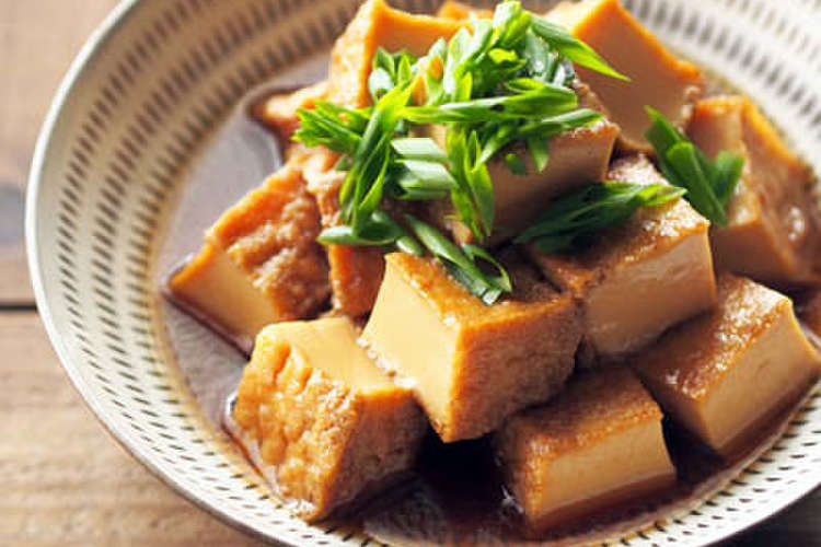 常備菜 お弁当にも 厚揚げの煮物 レシピ 作り方 By トイロ クックパッド 簡単おいしいみんなのレシピが357万品