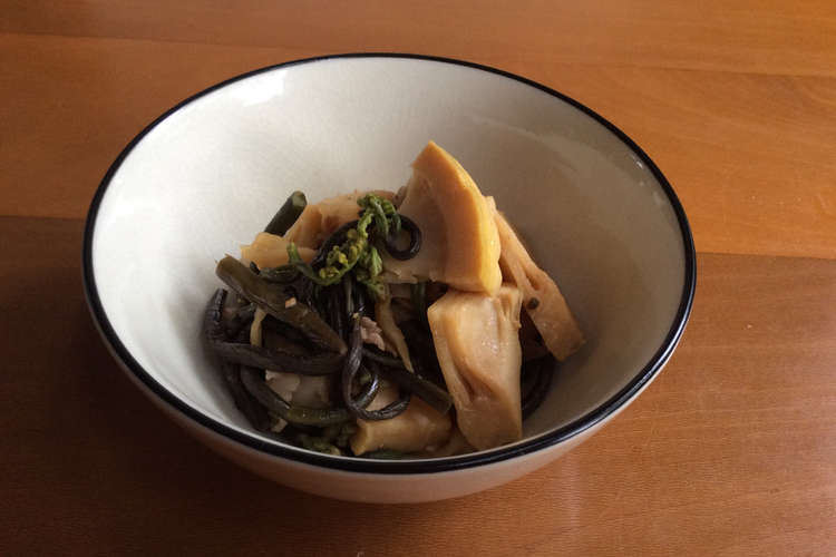 たけのことワラビの煮物 レシピ 作り方 By Horst クックパッド 簡単おいしいみんなのレシピが364万品