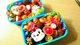 キャラ弁♡ツムツムミニーちゃん♪