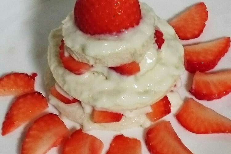離乳食後期 食パンで作る簡単ケーキ レシピ 作り方 By おひさま キッチン クックパッド