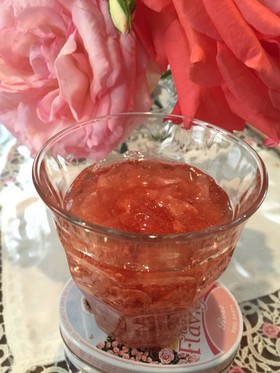 薔薇ジャム…無農薬のバラで