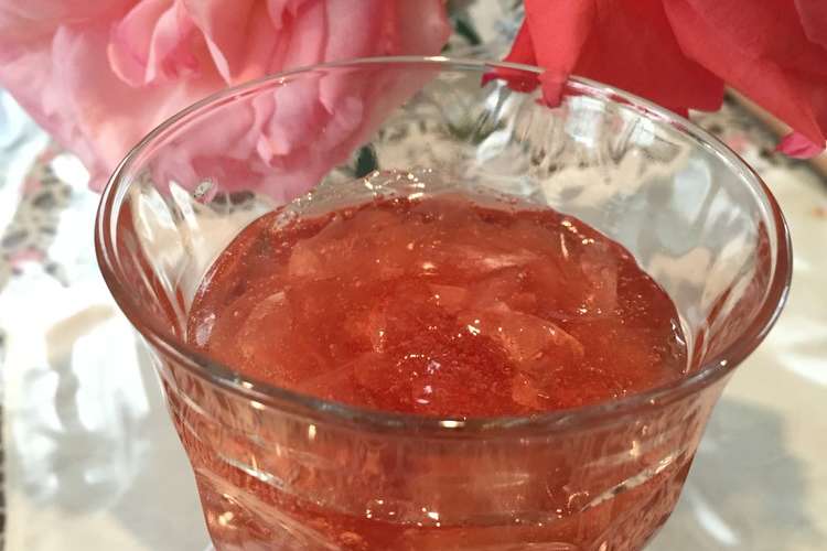 薔薇ジャム 無農薬のバラで レシピ 作り方 By Lily クックパッド 簡単おいしいみんなのレシピが365万品