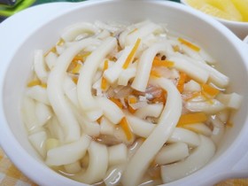 離乳食完了期 鶏ささみとにんじんのうどん
