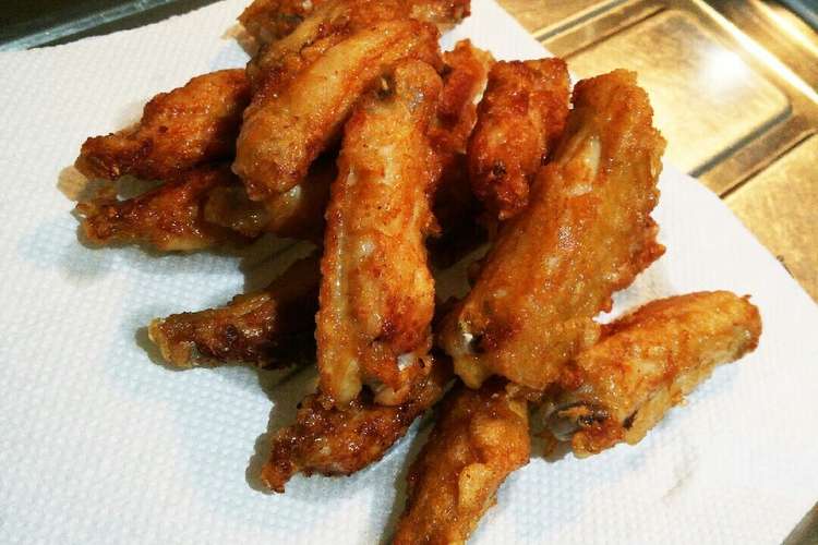 フライパンで揚げ焼き 手羽中唐揚げ レシピ 作り方 By わちぴろ クックパッド 簡単おいしいみんなのレシピが352万品