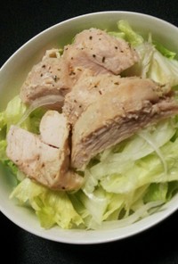 レンジで簡単.*･ﾟ自家製サラダチキン