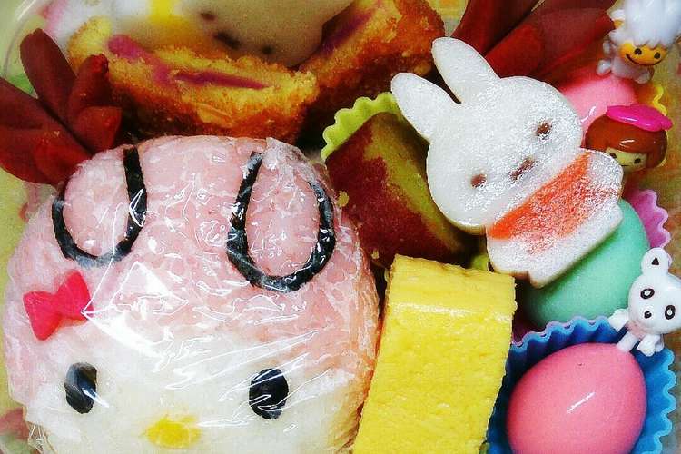キャラ弁 ツムツム風マイメロおにぎり レシピ 作り方 By ふう はっちゃん クックパッド 簡単おいしいみんなのレシピが354万品