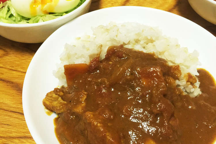 簡単 時短 無水トマトココナッツカレー レシピ 作り方 By 34 Sキッチン クックパッド 簡単おいしいみんなのレシピが352万品