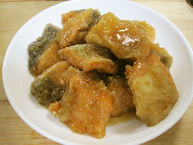 カンタン酢で作る銀鮭南蛮漬byイオン亀岡
