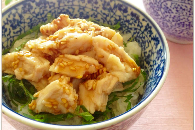 時短ランチ 梅サラダチキン丼ぶり レシピ 作り方 By 京都のたーちゃん クックパッド 簡単おいしいみんなのレシピが360万品