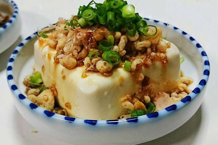 簡単 めちゃうまたぬき冷奴 レシピ 作り方 By はちママ クックパッド