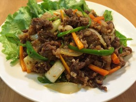 焼肉のタレいらず!簡単美味しい♪プルコギ