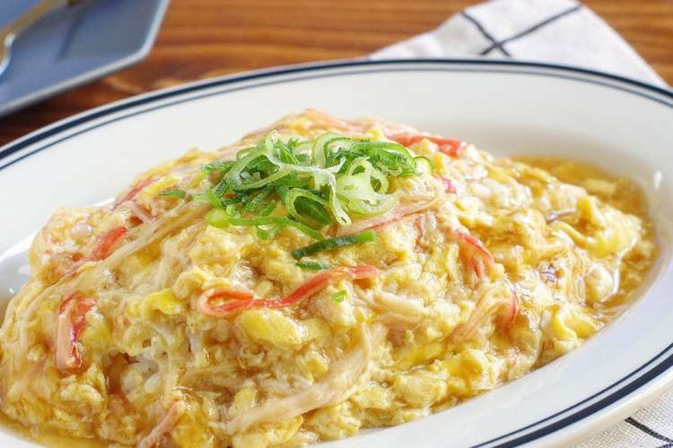 簡単 とろとろ卵のあんかけご飯 レシピ 作り方 By Pattie クックパッド 簡単おいしいみんなのレシピが352万品