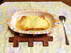 市販プリンで作るトロトロフレンチトースト