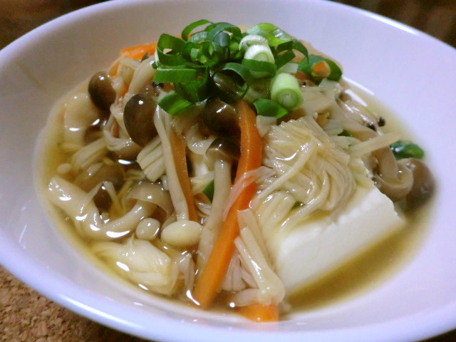 お豆腐のあんかけ　息子のダイエット食の画像