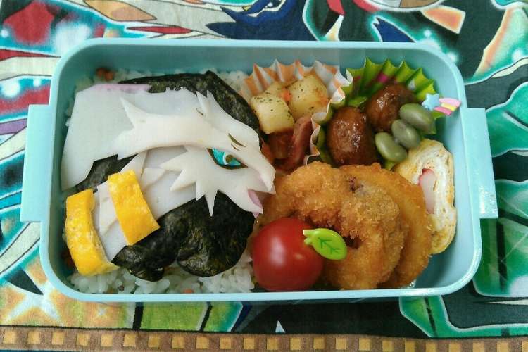 ポケモンキャラ弁 レシラム レシピ 作り方 By Sofuka クックパッド 簡単おいしいみんなのレシピが376万品