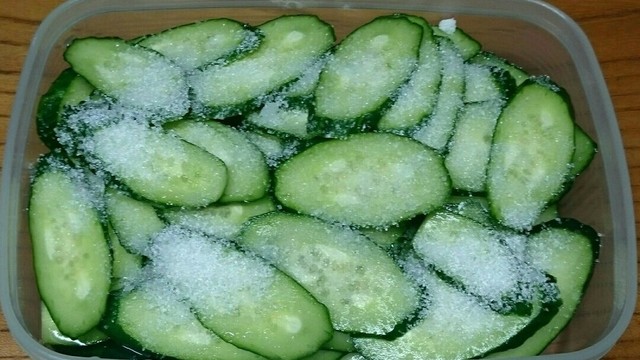 料理に使う きゅうり塩漬け 保存食 レシピ 作り方 By ハっぴ やん クックパッド 簡単おいしいみんなのレシピが375万品