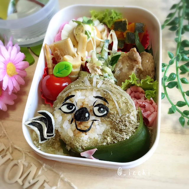 ズートピアキャラ弁 フラッシュ レシピ 作り方 By いっちいicchi クックパッド 簡単おいしいみんなのレシピが371万品