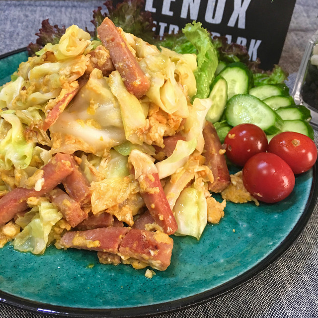 スピード料理 スパムとキャベツの卵とじ レシピ 作り方 By ももたくママ クックパッド 簡単おいしいみんなのレシピが354万品