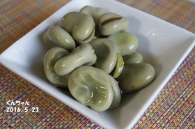 そら豆の含め煮