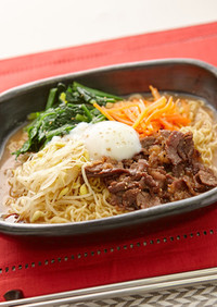 簡単★韓国風ビビンバ麺
