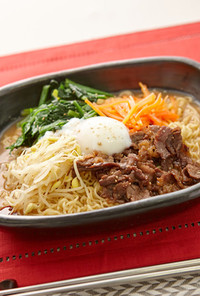 簡単★韓国風ビビンバ麺