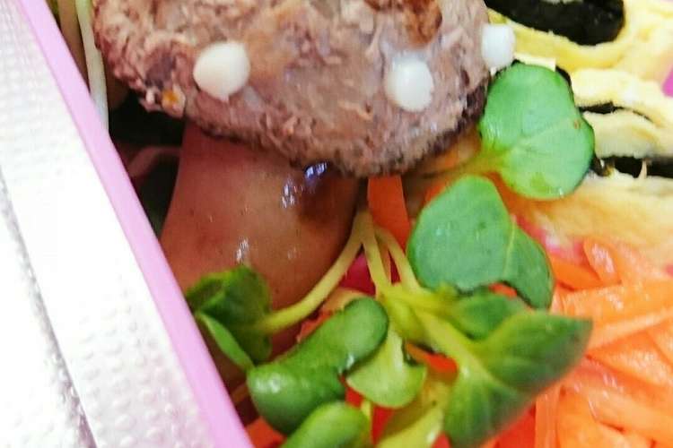 キャラ弁 きのこ おかずver お弁当に レシピ 作り方 By くまえる クックパッド 簡単おいしいみんなのレシピが360万品