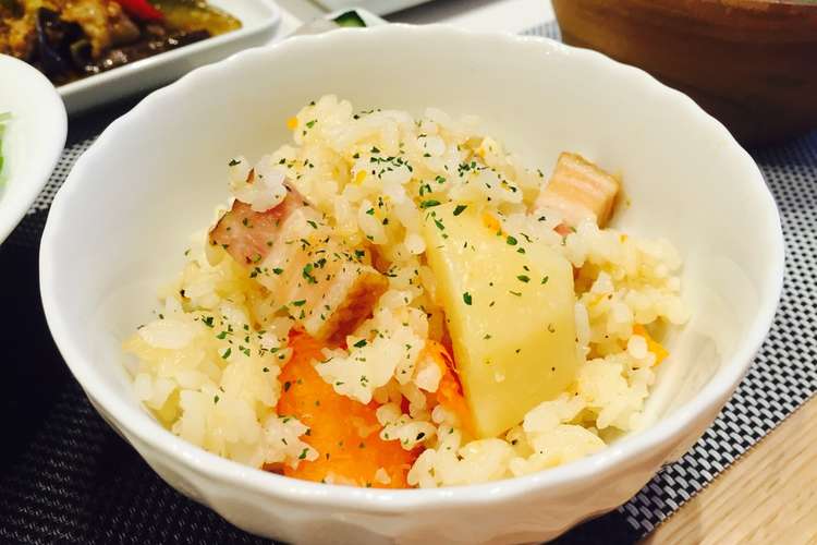 かーんたん 炊き込みポトフご飯 レシピ 作り方 By こちゃさん クックパッド 簡単おいしいみんなのレシピが349万品