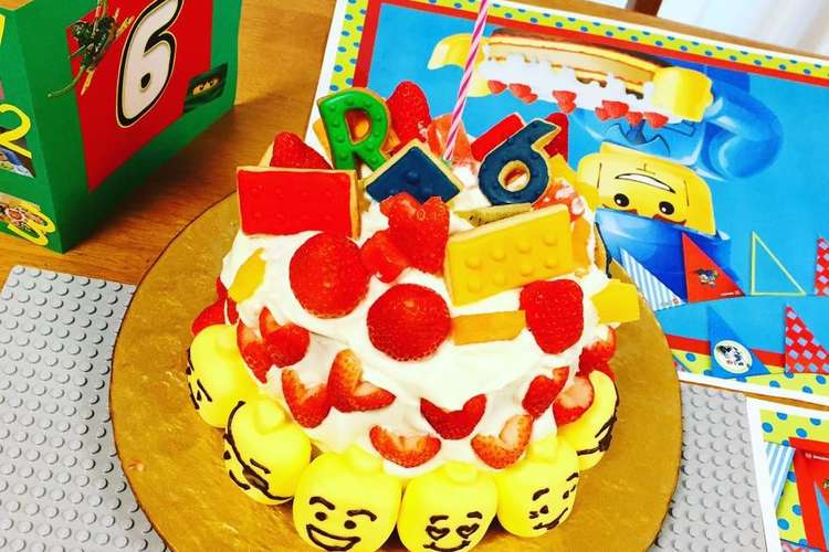 レゴ 誕生日ケーキ スポンジケーキ レシピ 作り方 By Hyonkichi クックパッド 簡単おいしいみんなのレシピが349万品