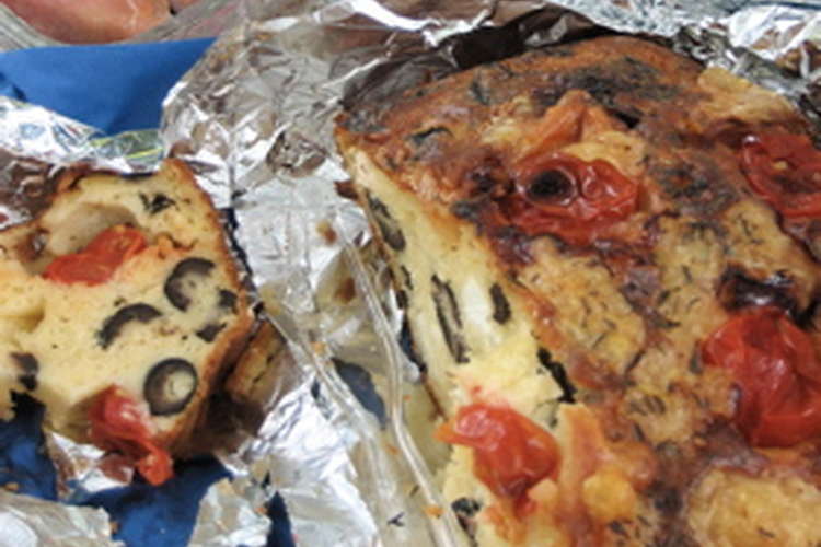 ギリシャ風ケークサレ お菓子じゃないよ レシピ 作り方 By Asparagus クックパッド
