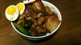 簡単 さっぱり豚角煮