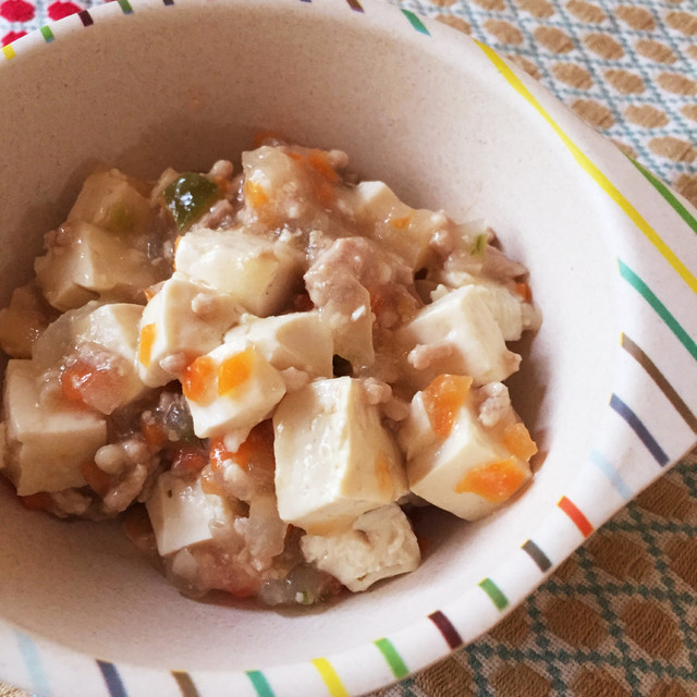 離乳食後期 マーボー豆腐 レシピ 作り方 By Youka0409 クックパッド 簡単おいしいみんなのレシピが376万品